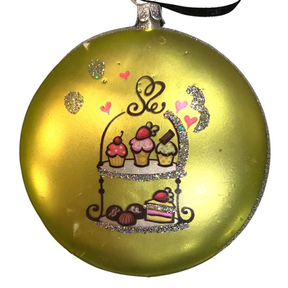 NWT - Set of Two Glass Blown & Hand Decorated Ornaments - Picture 3 of 9